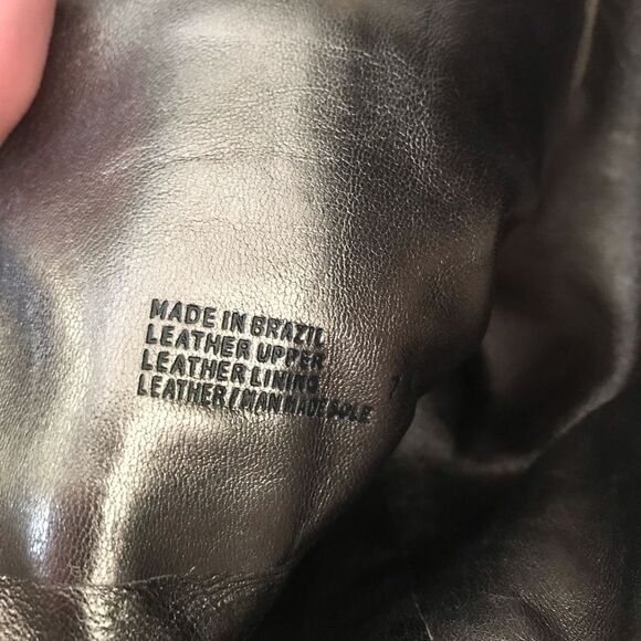 Neiman Marcus Brazilian Leather boor with Brass solid hardware - Picture 11 of 11